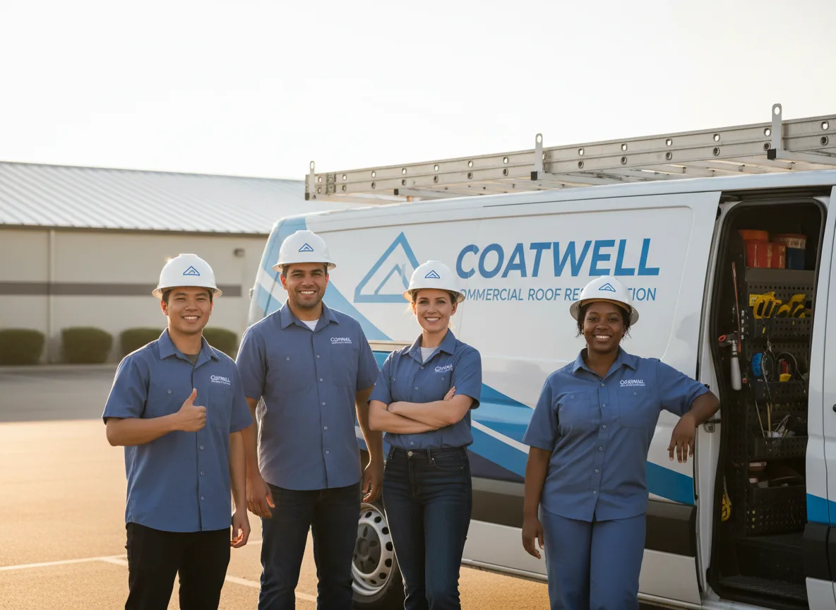 Commercial roof coating company in Ernest, PA
